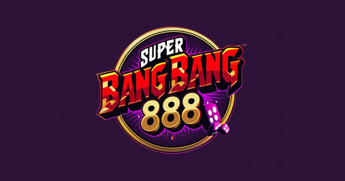 SuperBangBang888 main banner showing official GCash game platform